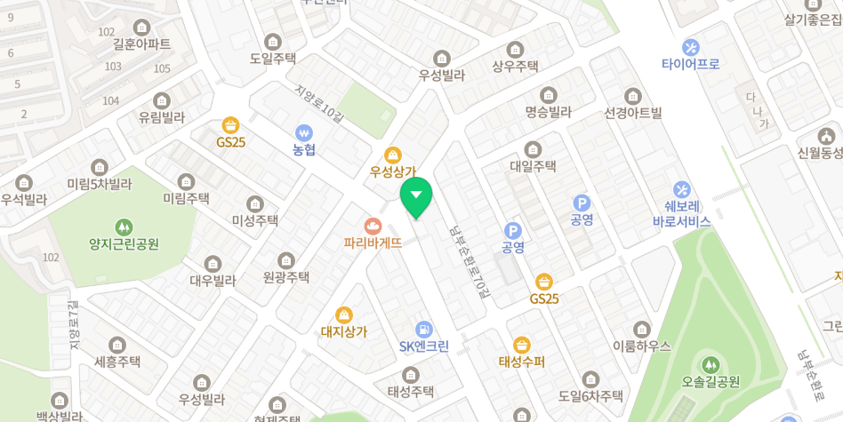 서울시 양천구 지양로 74 신월 금거래소 주변 위치 안내